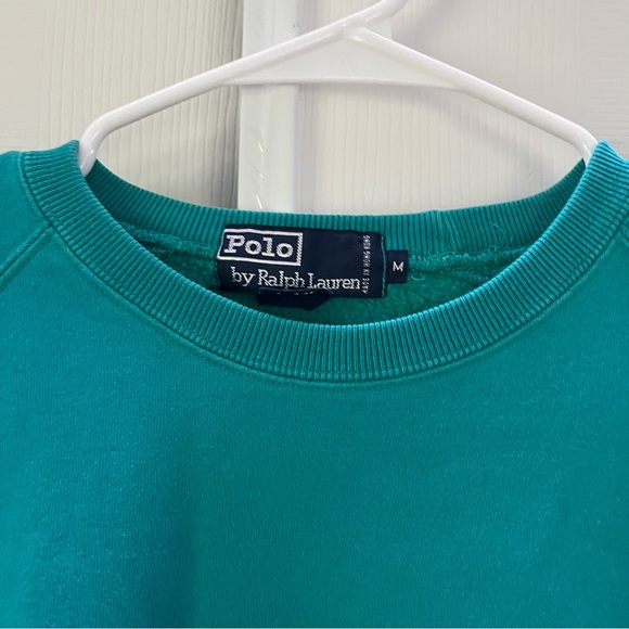Turquoise Polo crewneck - Picture 2 of 3